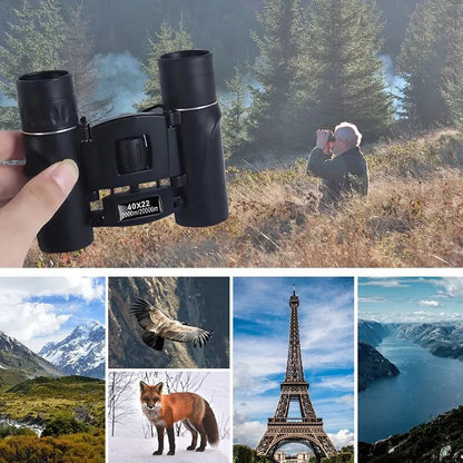 Military HD 40x22 binoculars professional hunting telescopes - Coldesk