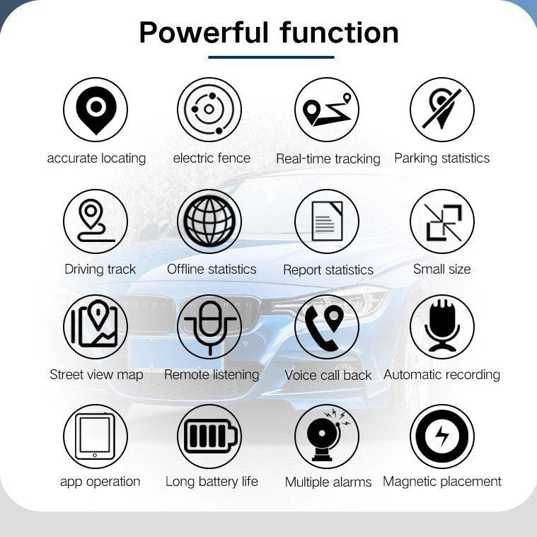 Mini Magnetic GPS Tracker - Coldesk