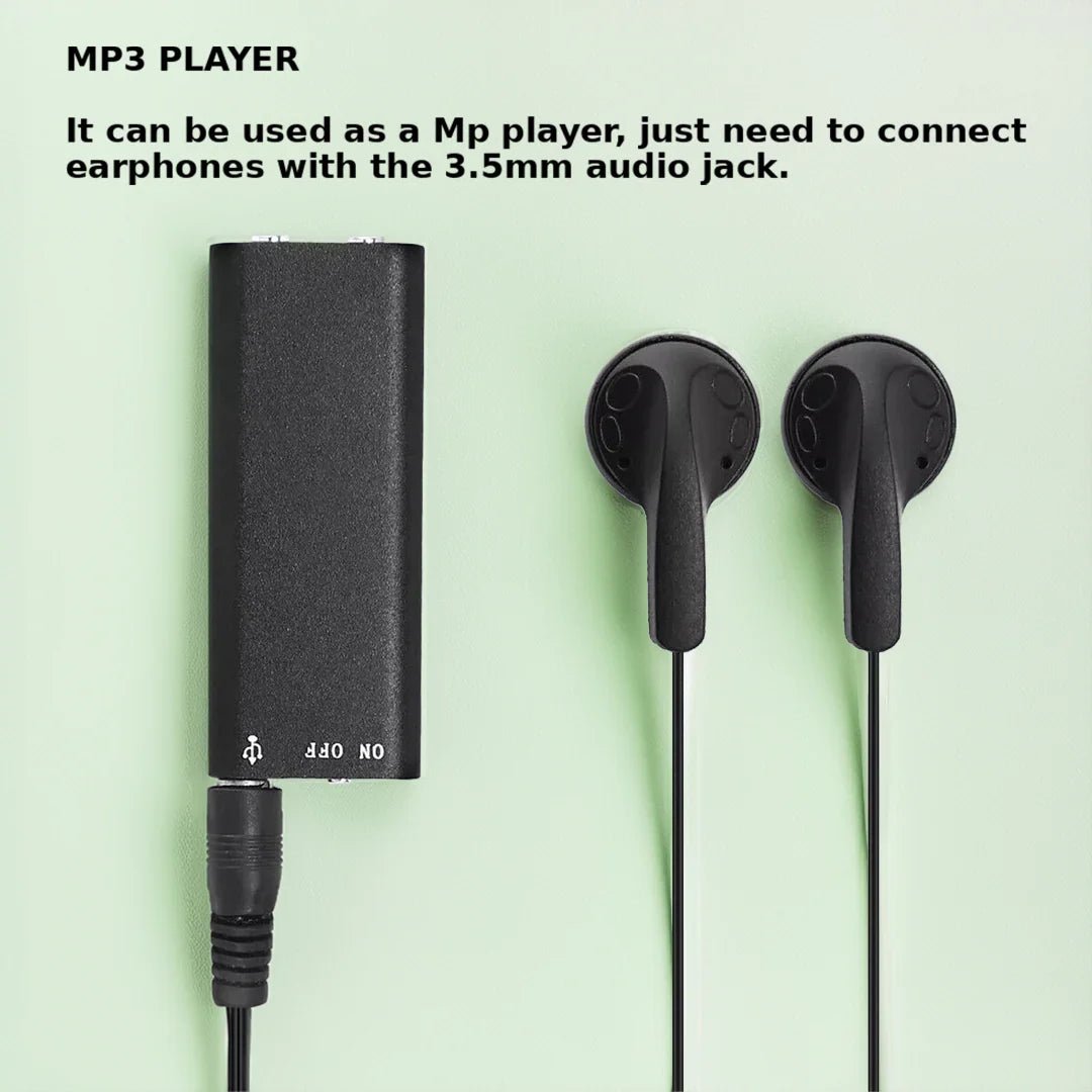 Mini Voice-Activated Recorder - Coldesk