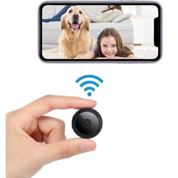 Mini Wireless Magnetic Camera with Audio and Video Live Feed - Coldesk