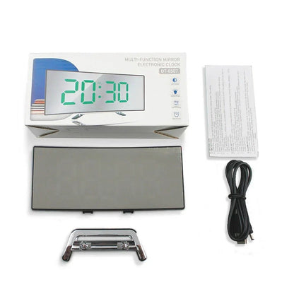 Modern Curved LED Digital Clock - Coldesk
