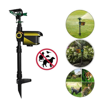 Motion Activated Sprinkler for Deer Solar Powered - Get Rid Of Deer - Coldesk