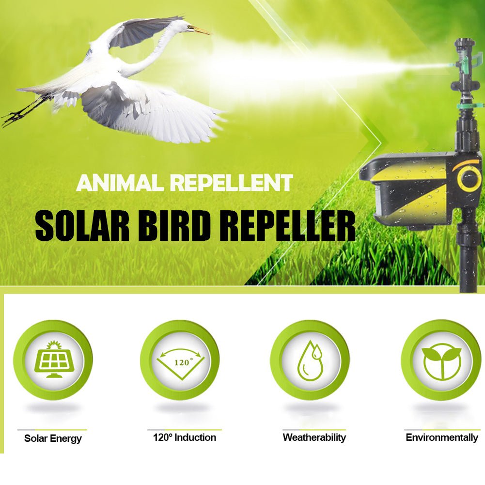 Motion Activated Sprinkler for Deer Solar Powered - Get Rid Of Deer - Coldesk