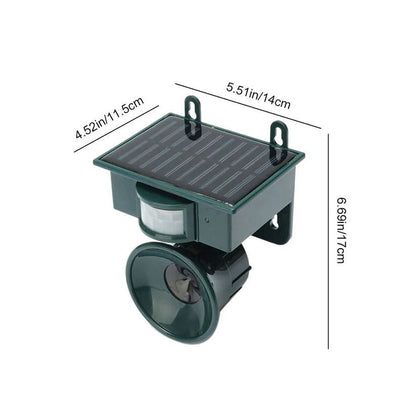 Motion Sensor Bird Deterrent for Crows: Ideal Pigeon Repeller with Sound Scarer - Coldesk