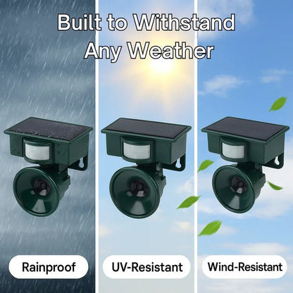 Motion Sensor Bird Deterrent for Crows: Ideal Pigeon Repeller with Sound Scarer - Coldesk
