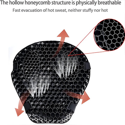 Motorcycle Gel Seat Pad for Long Distance Rides - Coldesk