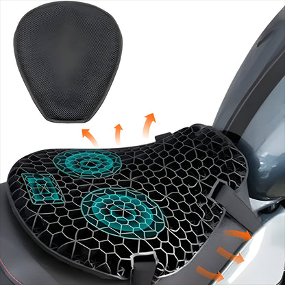 Motorcycle Gel Seat Pad for Long Distance Rides - Coldesk