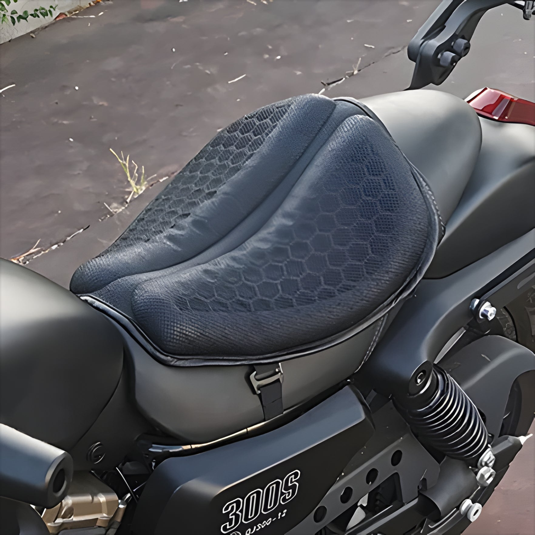 Motorcycle Gel Seat Pad for Long Distance Rides - Coldesk