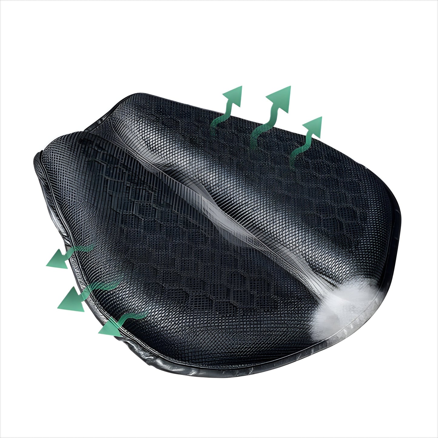 Motorcycle Gel Seat Pad for Long Distance Rides - Coldesk