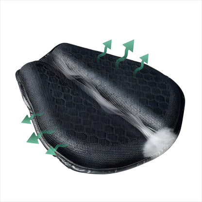 Motorcycle Gel Seat Pad for Long Distance Rides - Coldesk