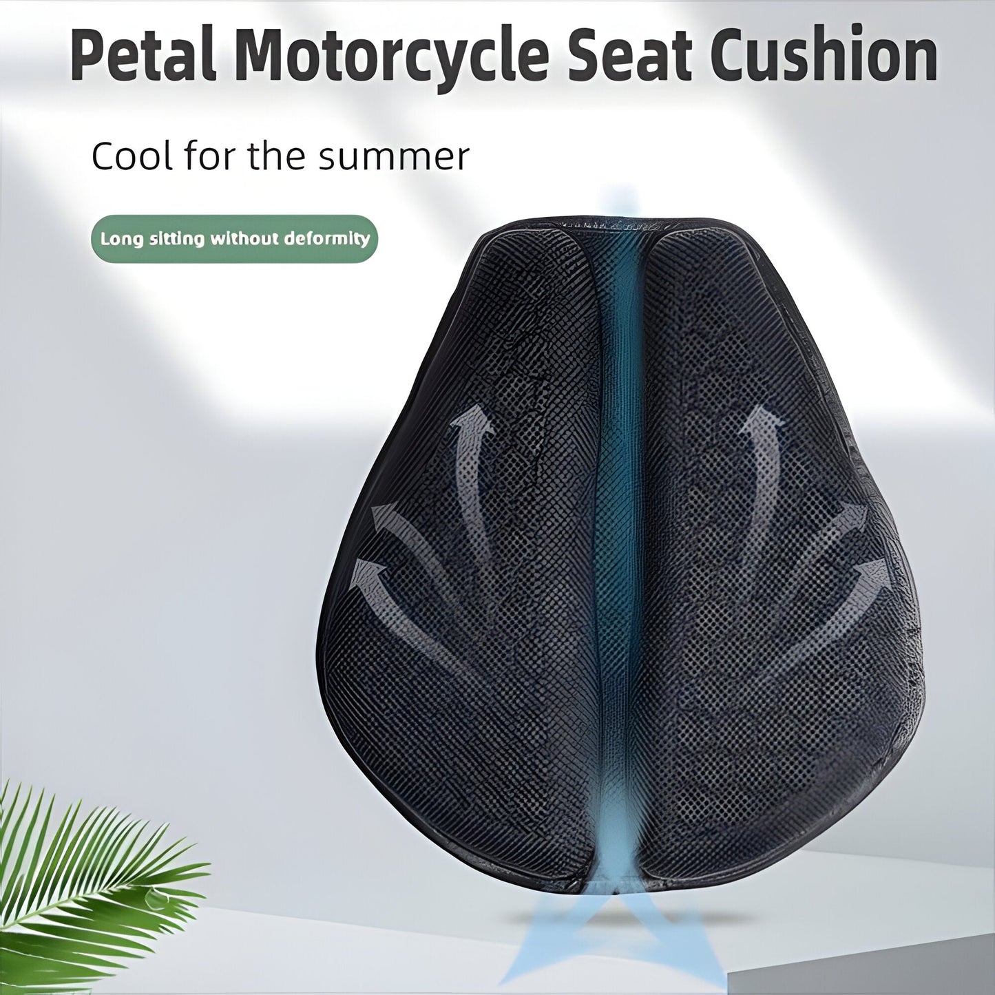 Motorcycle Gel Seat Pad for Long Distance Rides - Coldesk
