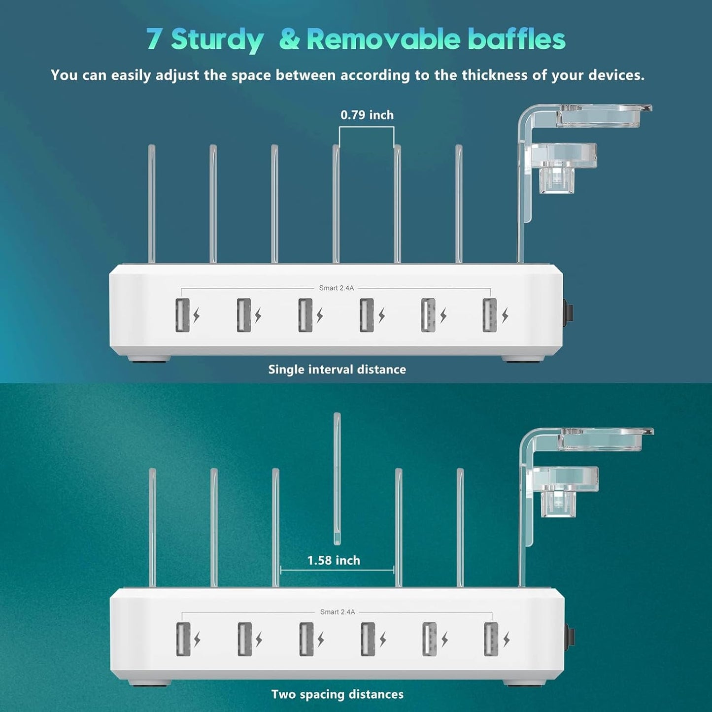 Multiple Device Fast Charging Station - Coldesk