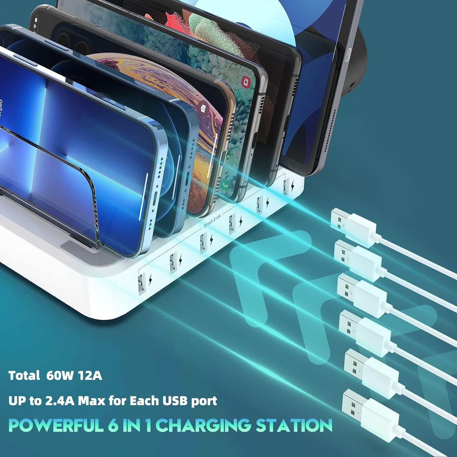 Multiple Device Fast Charging Station - Coldesk