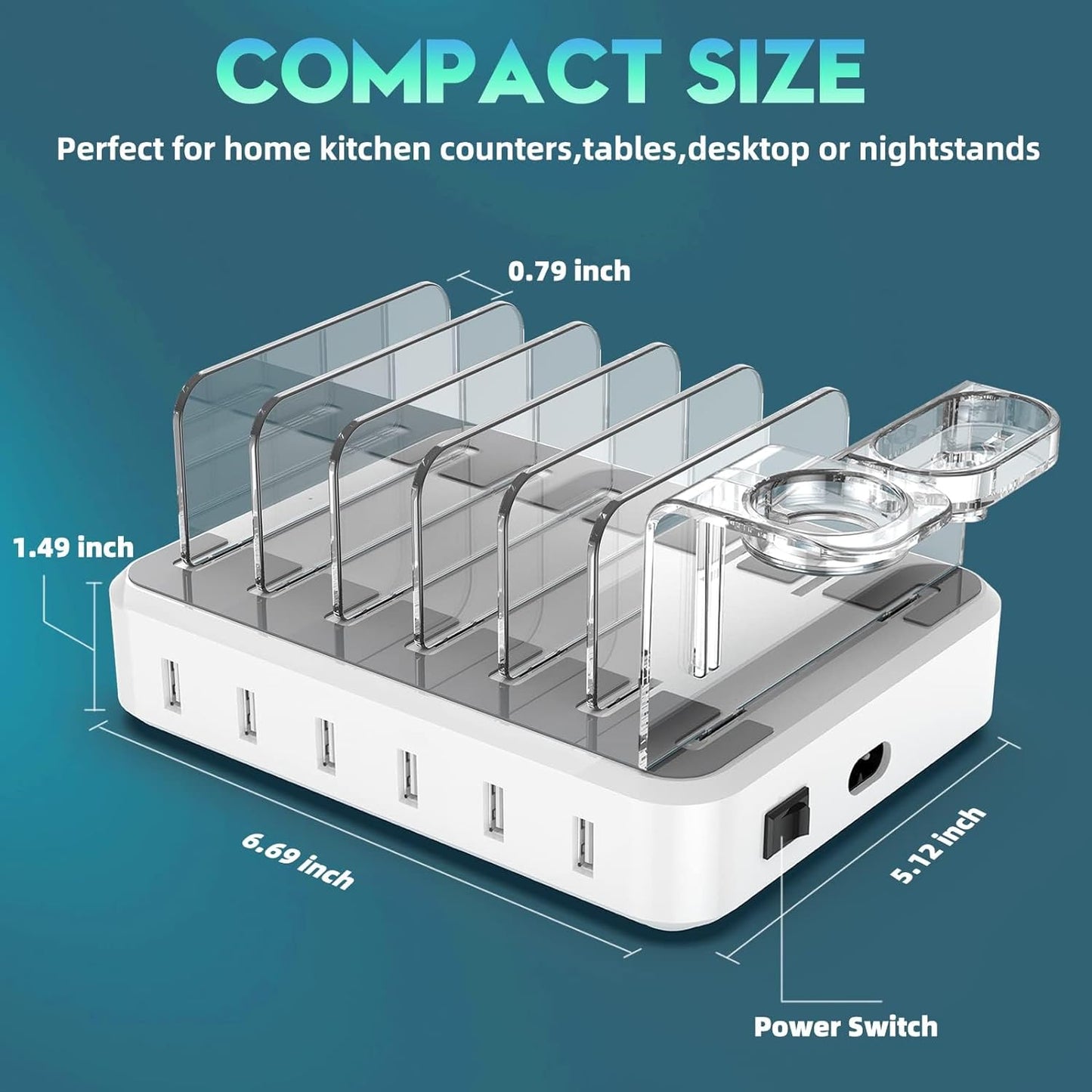 Multiple Device Fast Charging Station - Coldesk