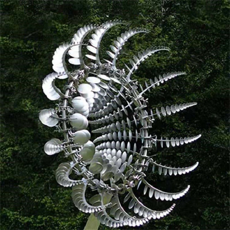 New Anti-Rust Magical Metal Windmill-Kinetic Metal Wind Spinners - Coldesk