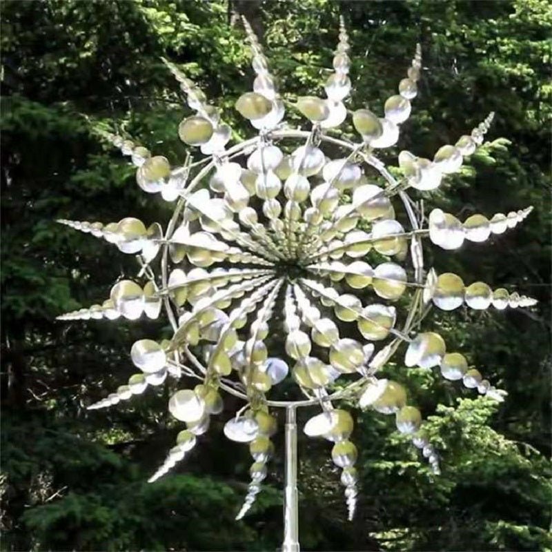 New Anti-Rust Magical Metal Windmill-Kinetic Metal Wind Spinners - Coldesk
