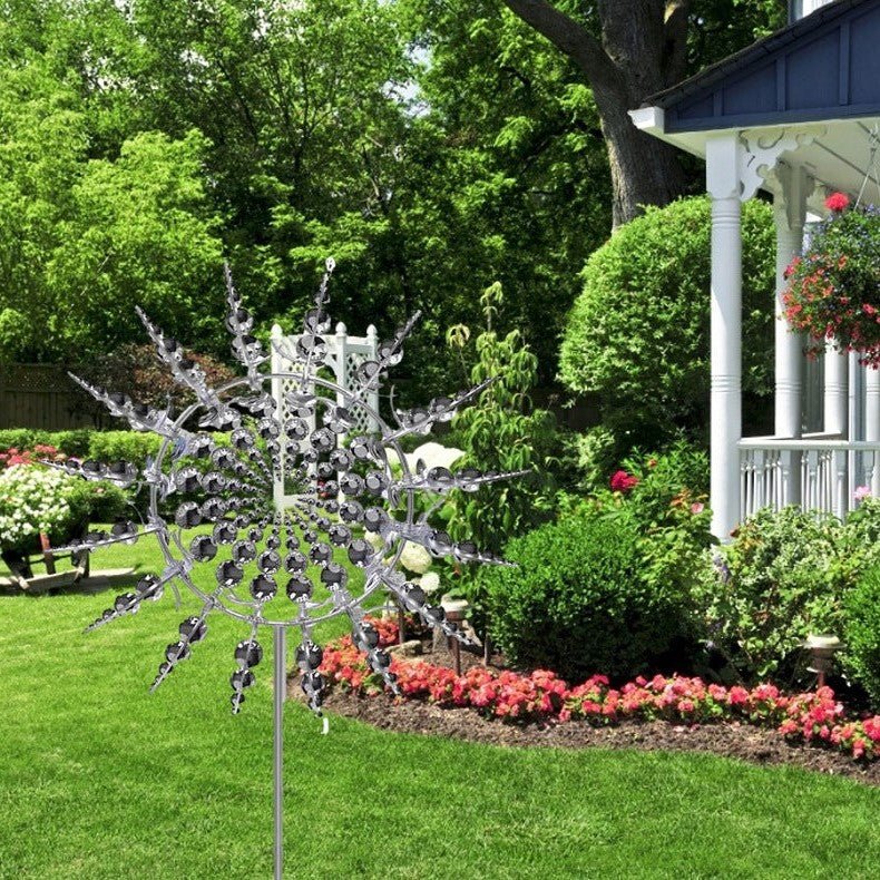 New Anti-Rust Magical Metal Windmill-Kinetic Metal Wind Spinners - Coldesk