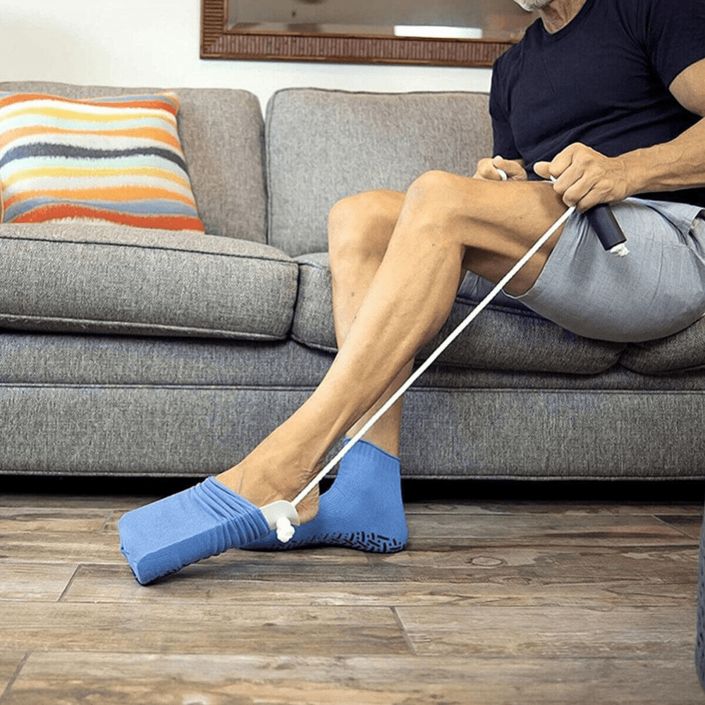 No Bend Sock Wearing Device for Elderly and Handicapped - Coldesk