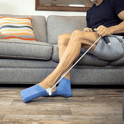 No Bend Sock Wearing Device for Elderly and Handicapped - Coldesk