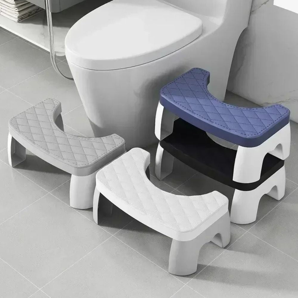 Non-Slip Compact Toilet Squat Stool - Coldesk