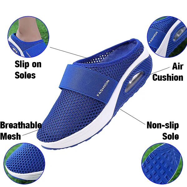 Orthopedic Sandals Wedge Slippers - Coldesk