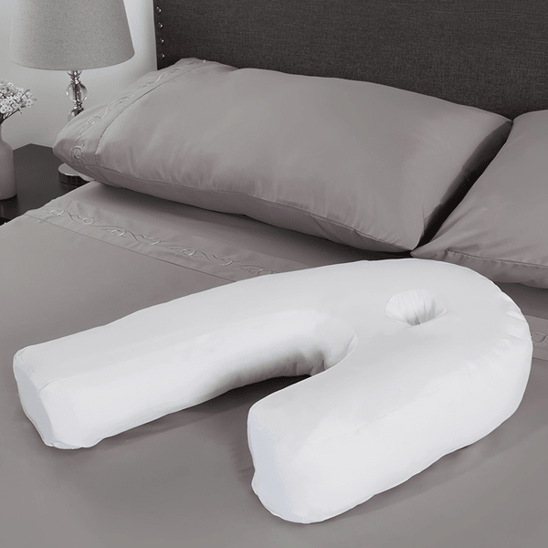 Orthopedic Side Sleeper Pillow With Ear Hole - Coldesk