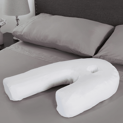 Orthopedic Side Sleeper Pillow With Ear Hole - Coldesk