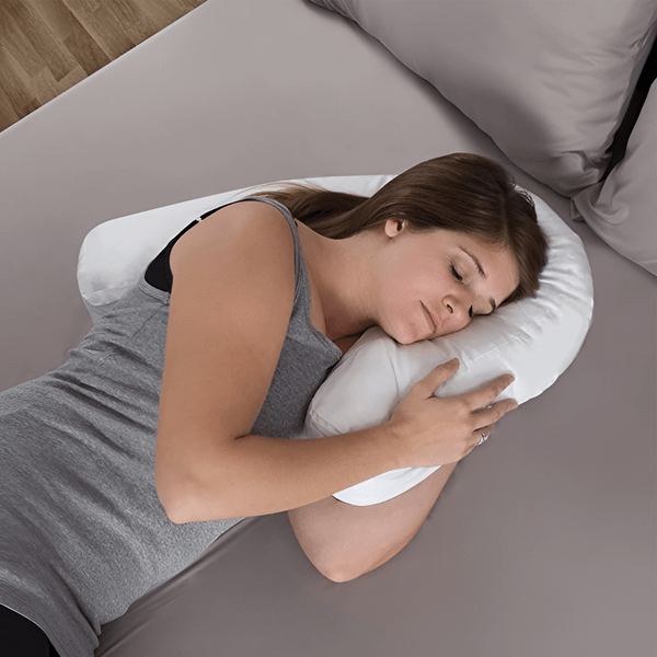 Orthopedic Side Sleeper Pillow With Ear Hole - Coldesk