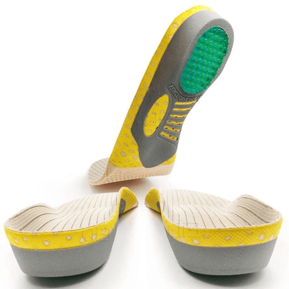 Orthotic Gel Insoles for Flat Feet & Plantar Fasciitis – 2 Piece - Coldesk