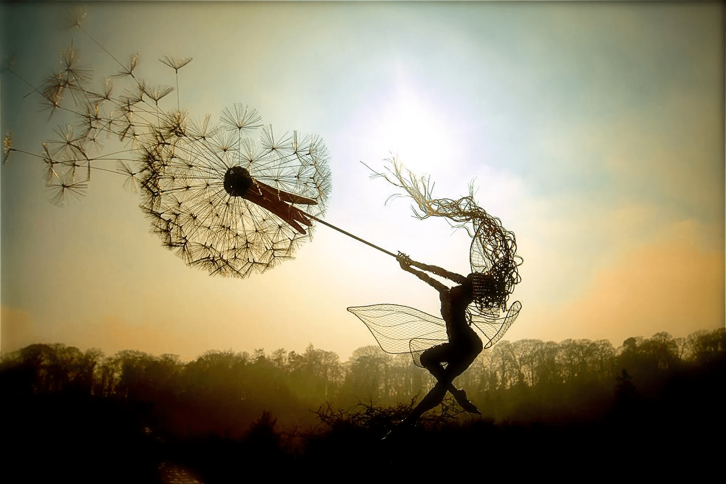 Perfect Wonderland Garden Decoration -The naughty Spirits Are Dancing - Coldesk