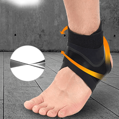 Plantar Ankle X Wrap Brace Support Compression Sleeve - Coldesk
