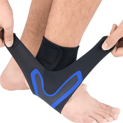 Plantar Ankle X Wrap Brace Support Compression Sleeve - Coldesk