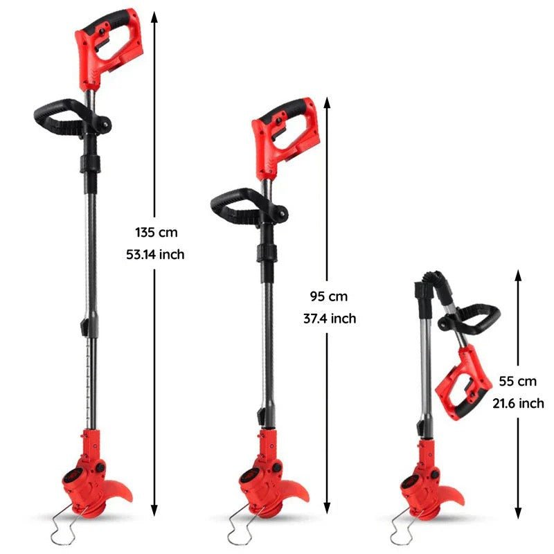 Powerful Electric Battery Operated Cordless Grass Trimmer - Coldesk