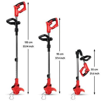 Powerful Electric Battery Operated Cordless Grass Trimmer - Coldesk