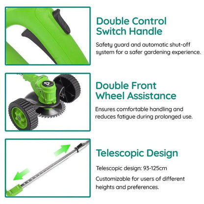 Powerful Electric Battery Operated Cordless Grass Trimmer - Coldesk