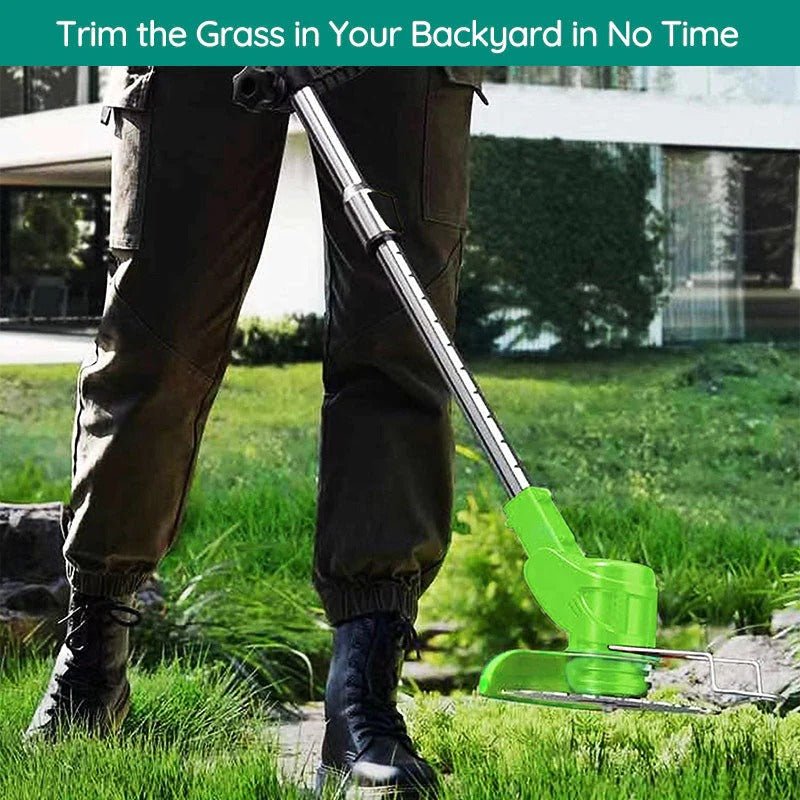 Powerful Electric Battery Operated Cordless Grass Trimmer - Coldesk