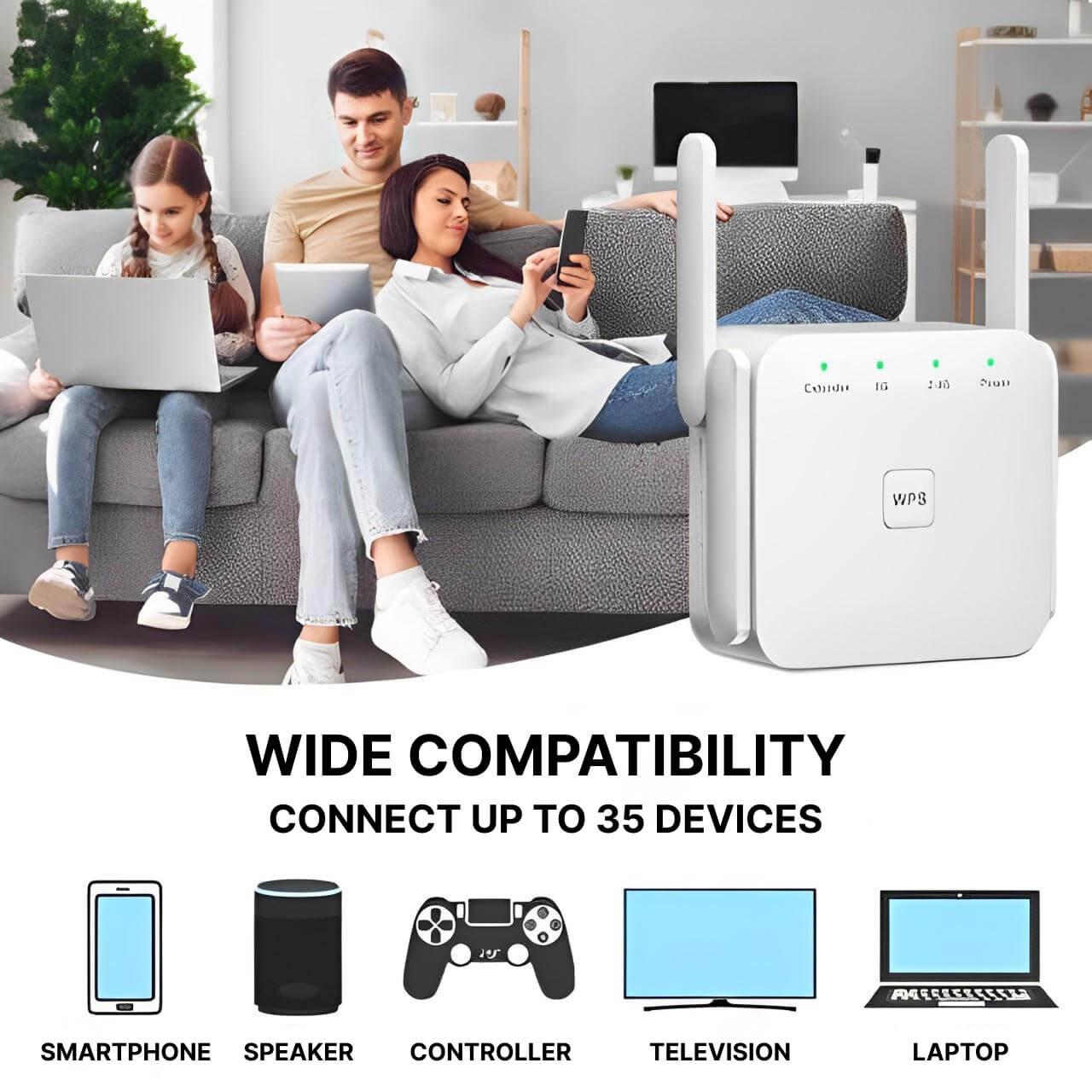Powerful Long-Range WiFi Repeater - Coldesk
