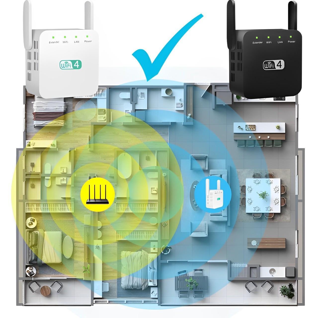 Powerful Long-Range WiFi Repeater - Coldesk