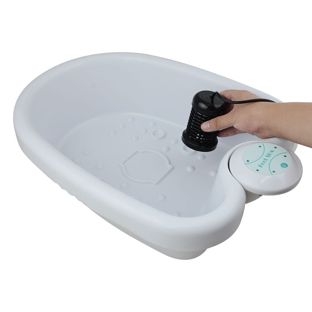 Premium Ionic Foot Detox Cleanse Vibrating Whirlpool Soak Bath - Coldesk