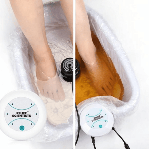 Premium Ionic Foot Detox Cleanse Vibrating Whirlpool Soak Bath - Coldesk