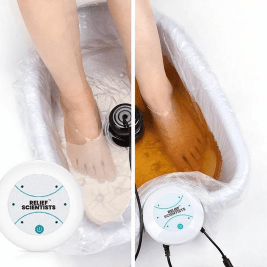 Premium Ionic Foot Detox Cleanse Vibrating Whirlpool Soak Bath - Coldesk