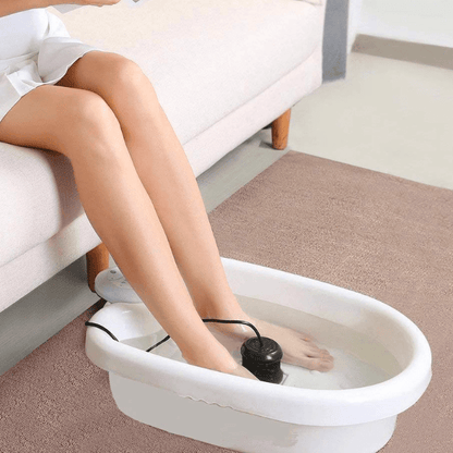 Premium Ionic Foot Detox Cleanse Vibrating Whirlpool Soak Bath - Coldesk