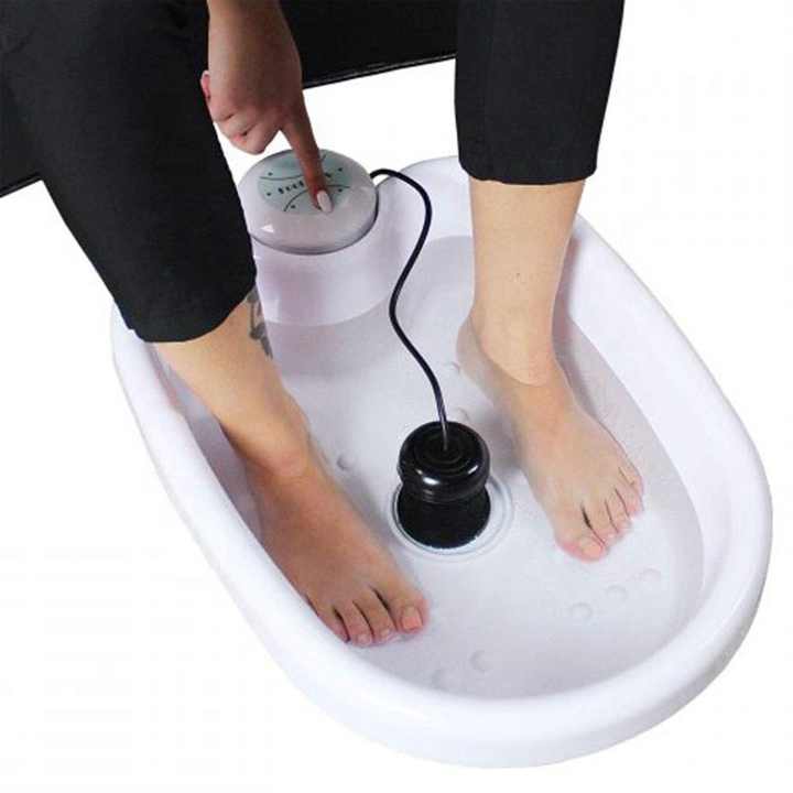 Premium Ionic Foot Detox Cleanse Vibrating Whirlpool Soak Bath - Coldesk