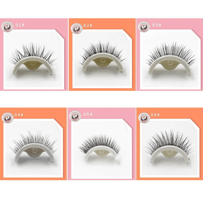 Premium Reusable Self-Adhesive Eyelashes - Coldesk