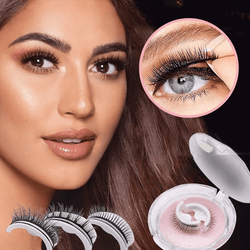 Premium Reusable Self-Adhesive Eyelashes - Coldesk