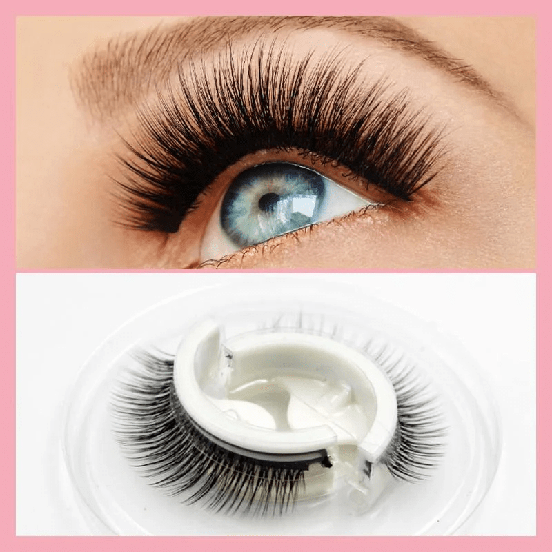 Premium Reusable Self-Adhesive Eyelashes - Coldesk