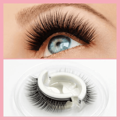 Premium Reusable Self-Adhesive Eyelashes - Coldesk