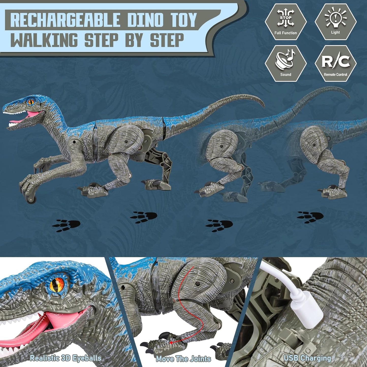 Remote Control Dinosaur - Coldesk
