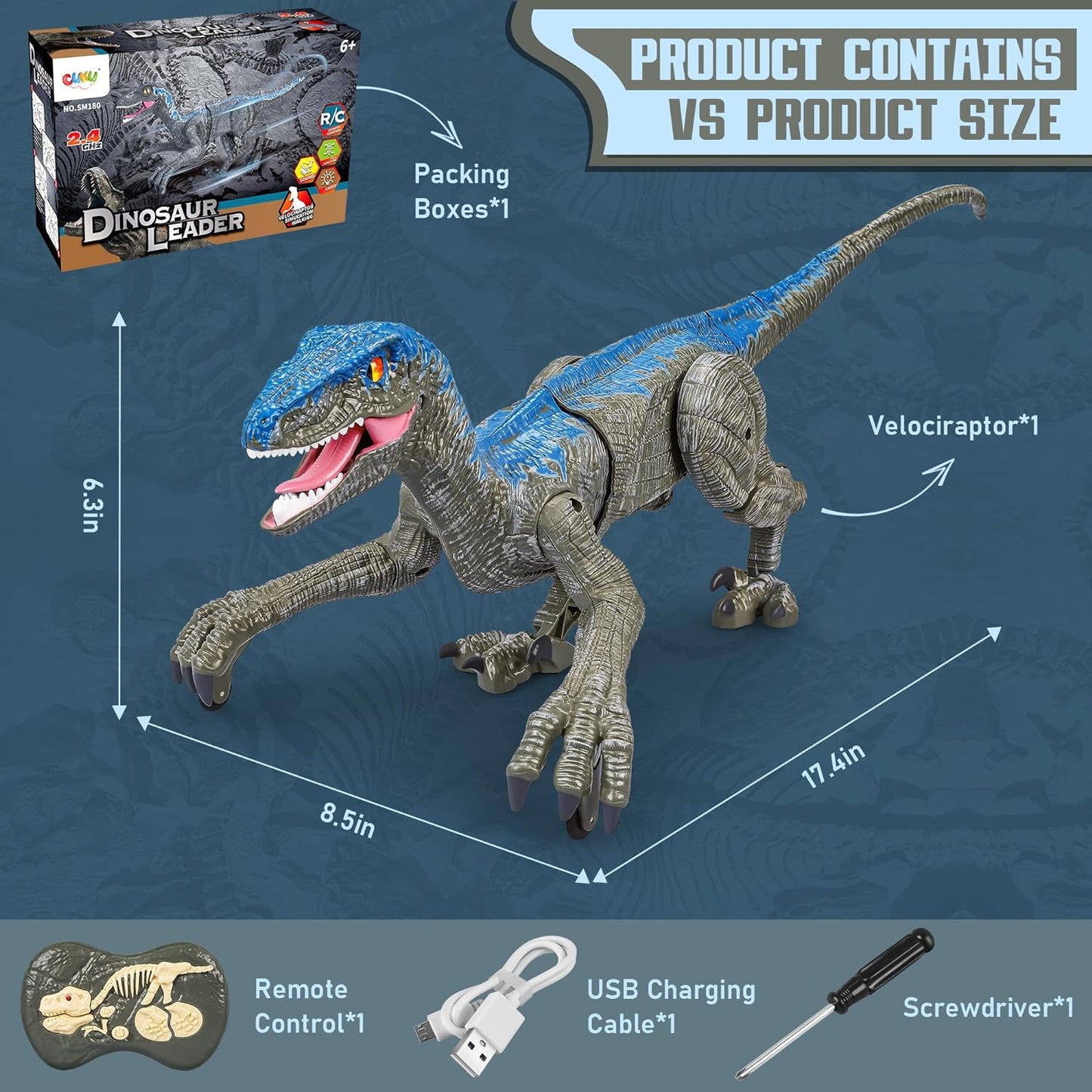 Remote Control Dinosaur - Coldesk
