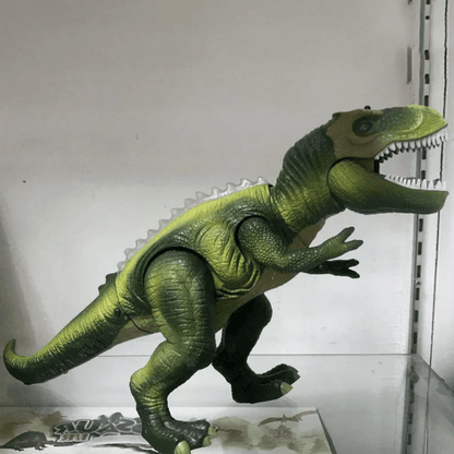 Remote Control T-Rex Dinosaur With LED Light Up, Walking & Roaring Realistic Dinosaur Toys - Coldesk